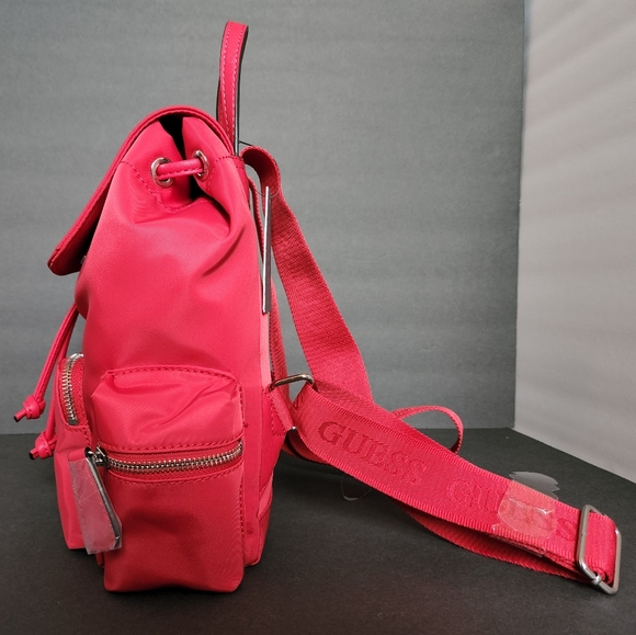 🔥 LIMITED ONLY 🔥 New Red Guess Pippen Backpack - Picture 8 of 8